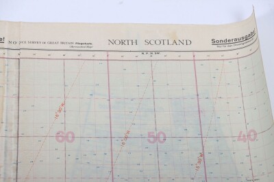 WW2 German Luftwaffe ' fliegerkarte' Maps of Great Britain. Four Examples - 15