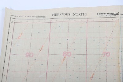 WW2 German Luftwaffe ' fliegerkarte' Maps of Great Britain. Four Examples - 16