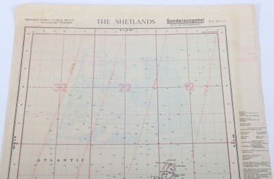 WW2 German Luftwaffe ' fliegerkarte' Maps of Great Britain. Four Examples - 20