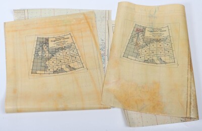 WW2 German Luftwaffe ' fliegerkarte' Maps of Great Britain. Four Examples - 23