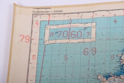 WW2 German Luftwaffe 'fliegerkarte' Maps of Scotland. Four Examples - 5