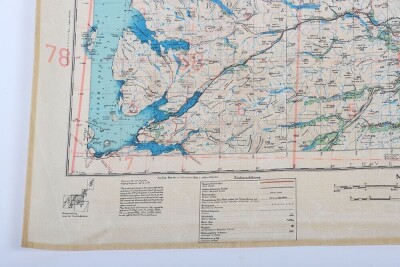 WW2 German Luftwaffe 'fliegerkarte' Maps of Scotland. Four Examples - 7