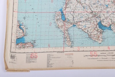 WW2 German Luftwaffe 'fliegerkarte' Maps of Scotland. Four Examples - 20