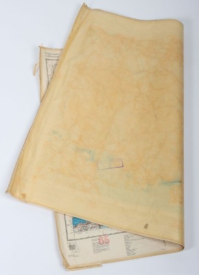 WW2 German Luftwaffe 'fliegerkarte' Maps of Scotland. Four Examples - 22