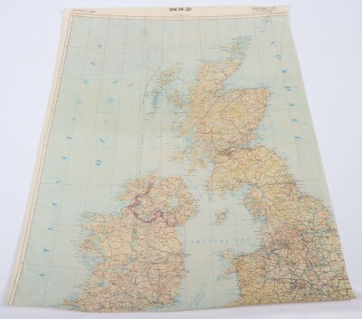 WW2 German Luftwaffe 'fliegerkarte' Maps of Great Britain. Three Examples - 14