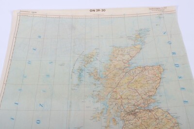 WW2 German Luftwaffe 'fliegerkarte' Maps of Great Britain. Three Examples - 15