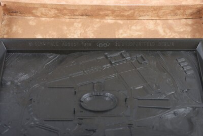 Third Reich 1936 Berlin Olympics Stadium Bakelite Souvenir Model. - 4