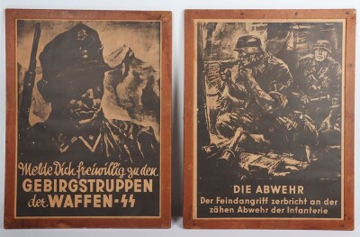 WW2 German Third Reich Recruiting Poster &ldquo;Die Abwehr&rdquo;
