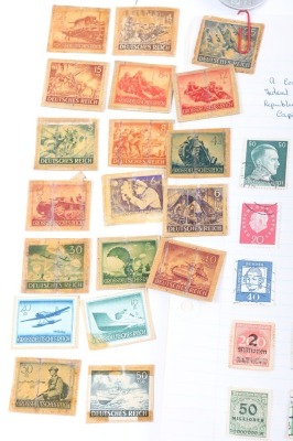 Large Miscellaneous lot of Third Reich stamps, Pins and Insignia - 6