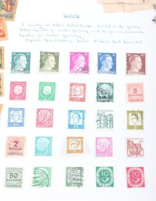 Large Miscellaneous lot of Third Reich stamps, Pins and Insignia - 7