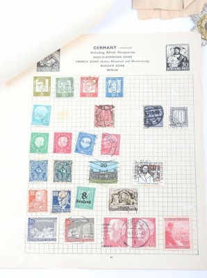 Large Miscellaneous lot of Third Reich stamps, Pins and Insignia - 9