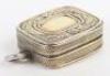 A charming George III silver gilt vinaigrette, John Thropp, Birmingham 1814 - 4