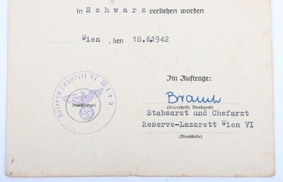 WW2 German Award Document Grouping to Gefr. Kurt Samusch, 3./Pionier-Bataillon 241, 161. Infanterie-Division - 3