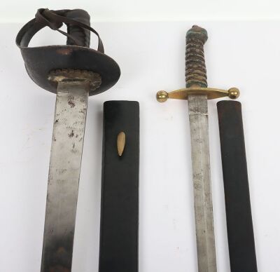 Scarce and Unusual Cased Set of Two Swords and a Wooden Target by Henry Wilkinson for Swordsman&rsquo;s Hand Strengthening and Dexterity Improvement c.1890 - 4