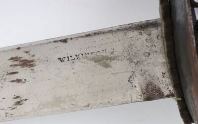 Scarce and Unusual Cased Set of Two Swords and a Wooden Target by Henry Wilkinson for Swordsman&rsquo;s Hand Strengthening and Dexterity Improvement c.1890 - 7