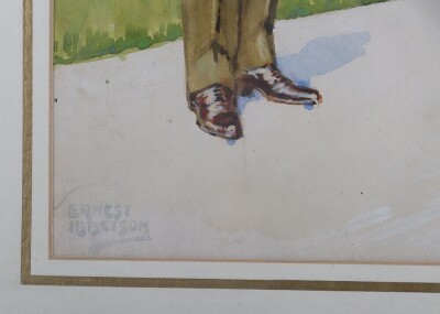 British, Airborne Troops, Officer and NCO, Original Art Work, Ernest Ibbetson. - 3