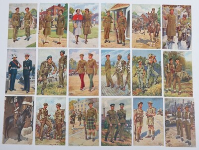 British, Airborne Troops, Officer and NCO, Original Art Work, Ernest Ibbetson. - 5