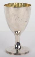 A Georgian silver goblet, Samuel Meriton, London 1790