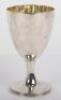 A Georgian silver goblet, Samuel Meriton, London 1790
