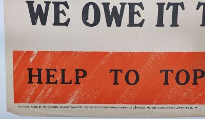 WW2 British, 'Wings for Victory' Poster. - 4