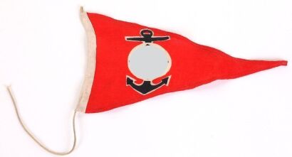 WW2 German Kriegsmarine Water Sports Pennant