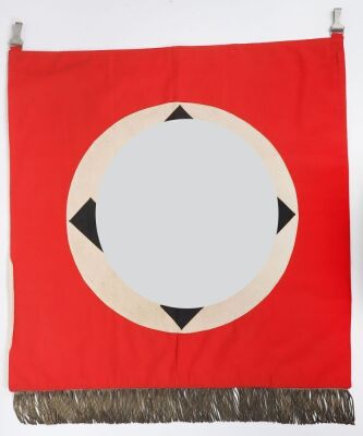 Early Third Reich NSDAP Political Podium Banner