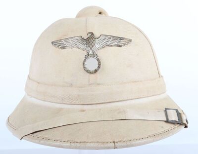 WW2 German Kriegsmarine Administration Officers Tropical Sun Helmet