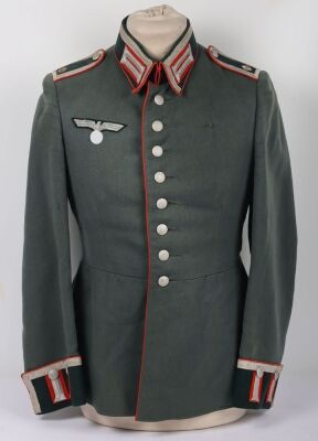 WW2 German Army (Heer) Artillery NCO's Parade Tunic