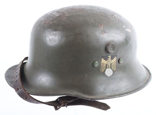 WW2 German Childs 'kinder' Helmet, Double Decal.