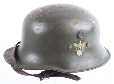 WW2 German Childs 'kinder' Helmet, Double Decal.
