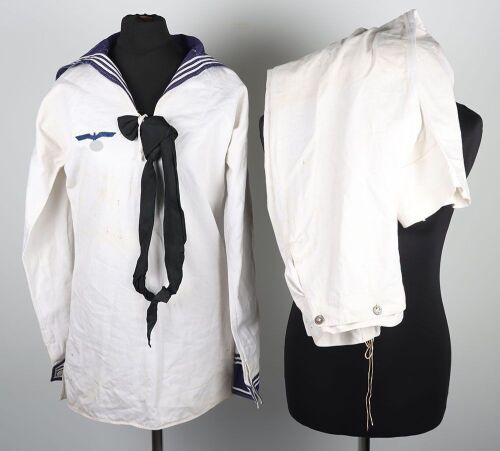 WW2 German Kriegsmarine Sailors Summer Uniform