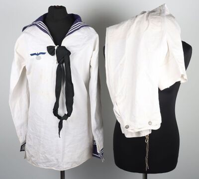 WW2 German Kriegsmarine Sailors Summer Uniform
