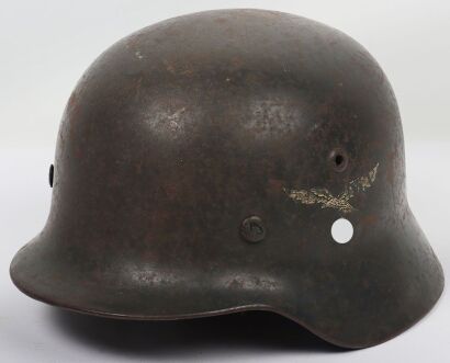 WW2 German Luftwaffe Double Decal Steel Helmet
