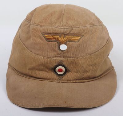 WW2 German Kriegsmarine Tropical M-43 Field Cap
