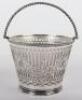 A Victorian silver and glass basket, Thomas Bradbury & Sons, Sheffield 1882 - 3