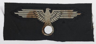 Scarce WW2 German Waffen-SS Cap Eagle by Bevo, Wuppertall