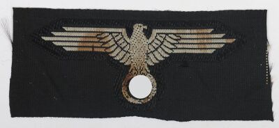 Scarce WW2 German Waffen-SS Cap Eagle by Bevo, Wuppertall