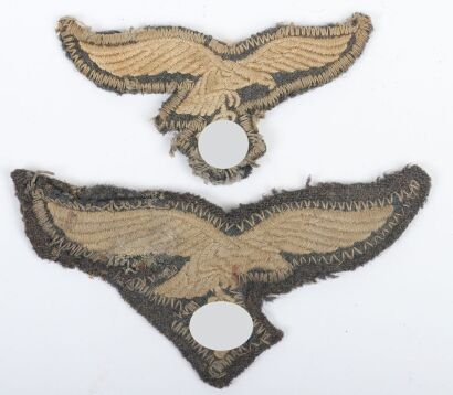 WW2 German Luftwaffe Set of Cut-Off Insignia