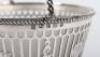 A Victorian silver and glass basket, Thomas Bradbury & Sons, Sheffield 1882 - 4