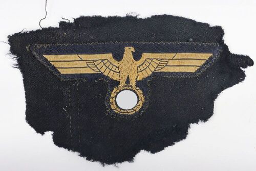 WW2 German Kriegsmarine Uniform Removed Breast Eagle