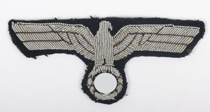 WW2 Germany Army (Heer) Officer&rsquo;s Tunic Breast Eagle for Panzer Troops