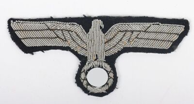 WW2 Germany Army (Heer) Officer&rsquo;s Tunic Breast Eagle for Panzer Troops