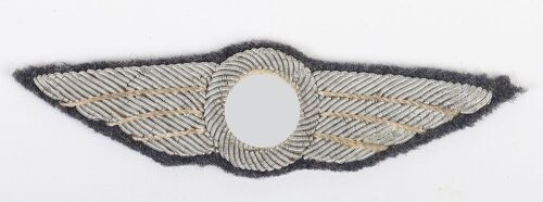 Rare WW2 German Early DLV (Deutscher Luftsportverband) Pilot Wings.