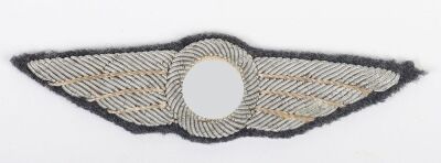 Rare WW2 German Early DLV (Deutscher Luftsportverband) Pilot Wings.
