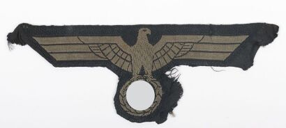 Third Reich Panzer Tunic Breast Eagle.