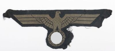 Third Reich Panzer Tunic Breast Eagle.