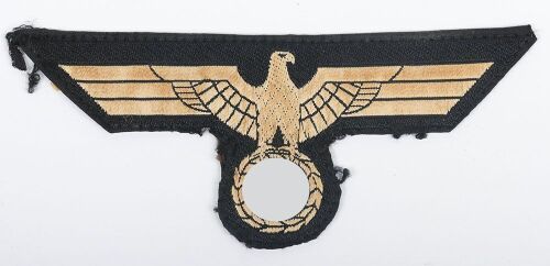 Third Reich, Early Panzer Tunic Breast Eagle.