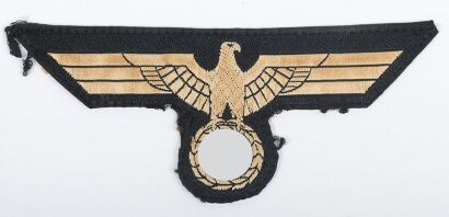 Third Reich, Early Panzer Tunic Breast Eagle.