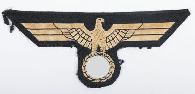 Third Reich, Early Panzer Tunic Breast Eagle.