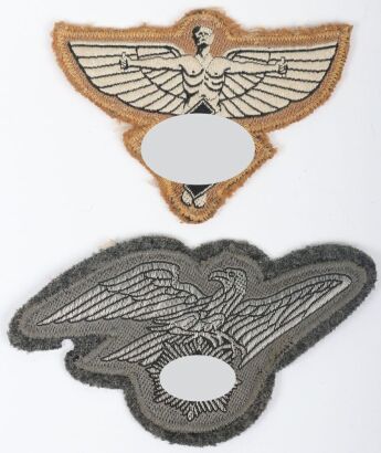 Third Reich Luftschutz (RLB) & NSFK Breast Eagles.